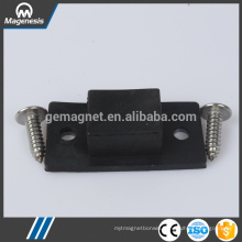 Custom wholesale import grade thread m3 d13mm pot magnet with hook